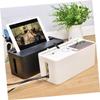 Veemoon Cable Management Cord Organizer Cable Basket Wire Organizer Box Cord Management Holder for Home Office view 2