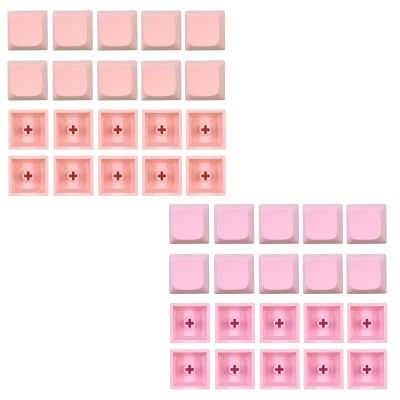 staol Keycaps, 20PCs PBT Blank DIY Mechanical Keyboard Installation 1U 1X XDA Profile Print Keycap Set for MX Switches