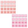 staol Keycaps, 20PCs PBT Blank DIY Mechanical Keyboard Installation 1U 1X XDA Profile Print Keycap Set for MX Switches view 1