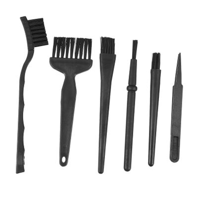 Veemoon 6pcs ESD Keyboard Cleaning Brush Kit Dust for Electronics Mobile Phones and Motherboards Deep Cleaning Reach Areas