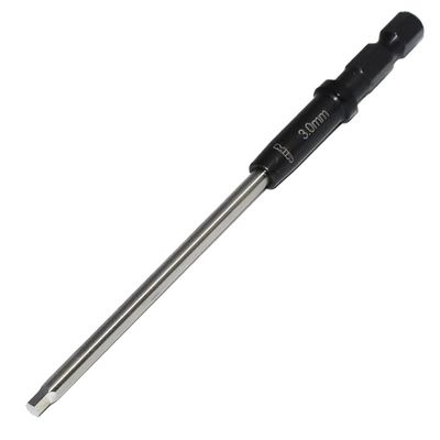 MIP Metric RC 1/4" Hex Bit 9211S 3.0mm  Hex Head Allen Wrench Drill Tools Tool Bits for Screwdrivers, Electric Screwguns, and Power Drills For RC Cars - Made in USA