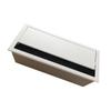 Angoily Buffer Aluminium Wire Cord Line Plug Line Box Office Desk Cable Storage Box Easy Organization for Use view 2
