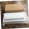 Angoily Buffer Aluminium Wire Cord Line Plug Line Box Office Desk Cable Storage Box Easy Organization for Use view 3