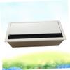 Angoily Buffer Aluminium Wire Cord Line Plug Line Box Office Desk Cable Storage Box Easy Organization for Use view 4