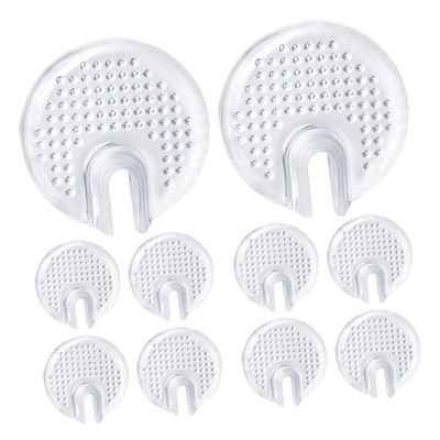 Holibanna 25pairs Metatarsal Foot Pads Adhesive Flip-Flops Pads Summer Sandal Cushions Feet Care Products for Women