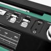 Studebaker SB2145TE 80's Retro Street Bluetooth Boombox with FM Radio, CD Player, LED EQ, 10 Watts RMS Power and AC/DC in Teal view 4
