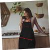 DECHOUS 3pcs Barber Suspender Apron Sleeveless Work Clothes for Hair Salons Easy to Clean Breathable Essential Hairdressing Supplies for Professionals view 3