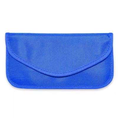 HQWCFF Faraday Bag for Device ShieldingFaraday Bag for Law Enforcement Military Executive Privacy Travel & Data Security (Color : Blue, Size : 20cmx10cm)