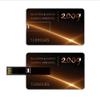 Customized Credit Card USB Flash Drive Black Card with Your Logo Printed on it - as a Promotional Gift - in Bulk - Customizable (10PACK, 32GB) view 3