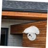 Veemoon Sun Rain Shade Camera Cover Shield 2pcs Universal Camera Protective Roof for Nest Ring Dome Outdoor CCTV Security Protector view 3