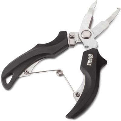 Rapala Split Ring Scissors Fishing Line Cutters for Braided Mono and Fluorocarbon with Split Ring Tool