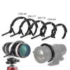 63-71mm Adjustable Lens Focus Lens Support Tripod Quick Release Plate Telephoto Lens Support Focusing Handle DSLR Lens Support Sunway (DRH-65) view 3