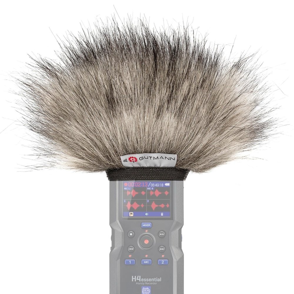 Gutmann Microphone Fur Windscreen Windshield for ZOOM H4essential LYNX | Made in Germany