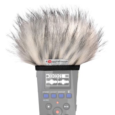 Gutmann Microphone Fur Windscreen Windshield for ZOOM H1essential HUSKY | Made in Germany