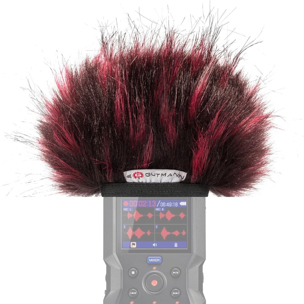 Gutmann Microphone Fur Windscreen Windshield for ZOOM H4essential PHOENIX | Made in Germany