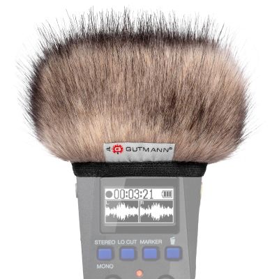 Gutmann Microphone Fur Windscreen Windshield for ZOOM H1essential CAT | Made in Germany