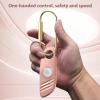 Personal Safety Alarm - 2 Pack, 140db Siren, Powerful Safe Sound, Personal Alarm with Strobe Light and Convenient Copper Ring Keychain view 3