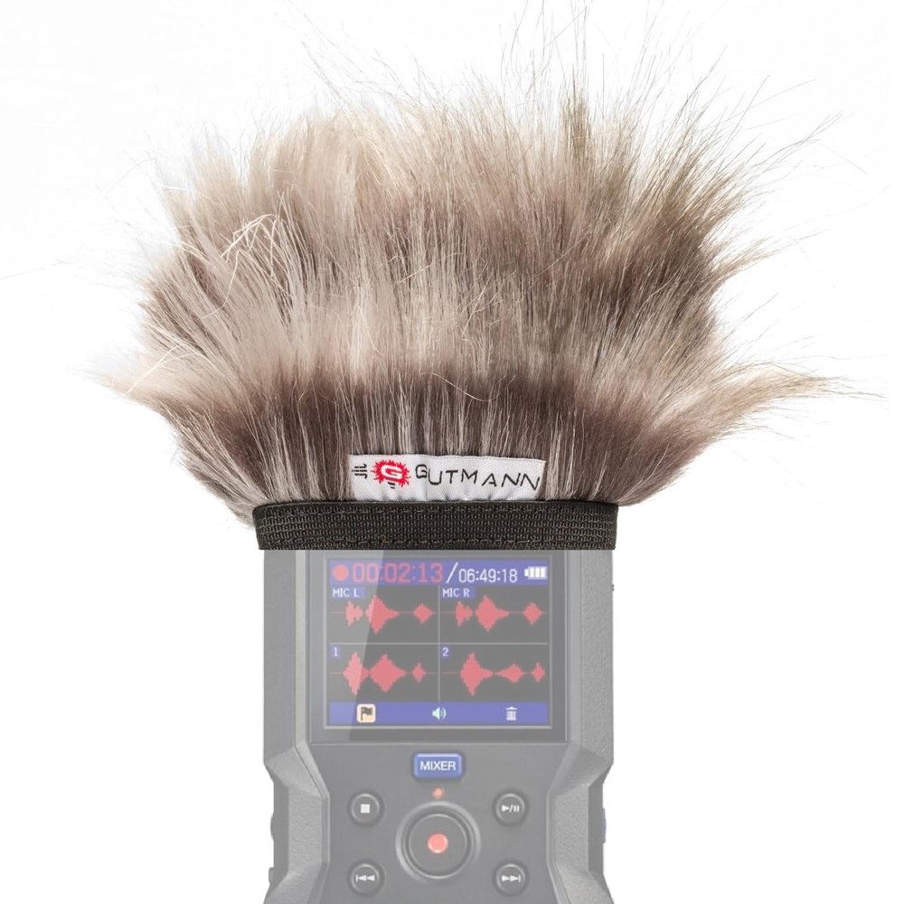 Gutmann Microphone Fur Windscreen Windshield for ZOOM H4essential KOALA | Made in Germany