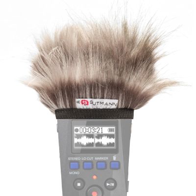 Gutmann Microphone Fur Windscreen Windshield for ZOOM H1essential Premium Edition KOALA with inner lining | Made in Germany