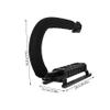Veemoon Professional Phone Stabilizer Rig with Grip Handle for Video Recording Compatible with DSLR Cameras U-Shaped Hot Shoe Support for Smooth Filming view 4