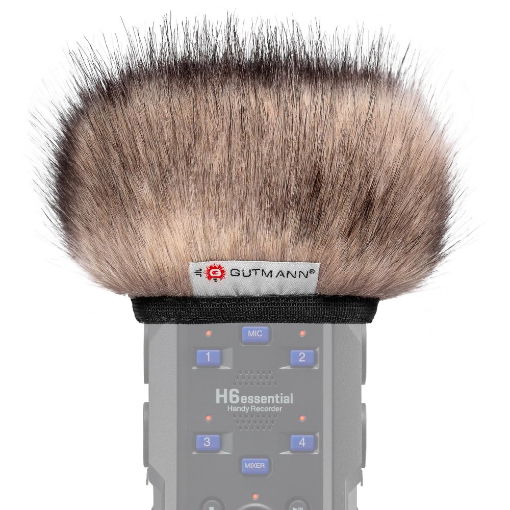 Gutmann Microphone Fur Windscreen Windshield for ZOOM H6essential CAT | Made in Germany