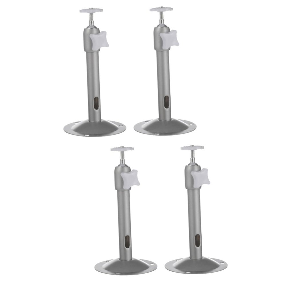 Angoily 4pcs CCTV Camera Mount Brackets Ceiling Wall Mounts Aluminum for Security Cameras Easy Installation
