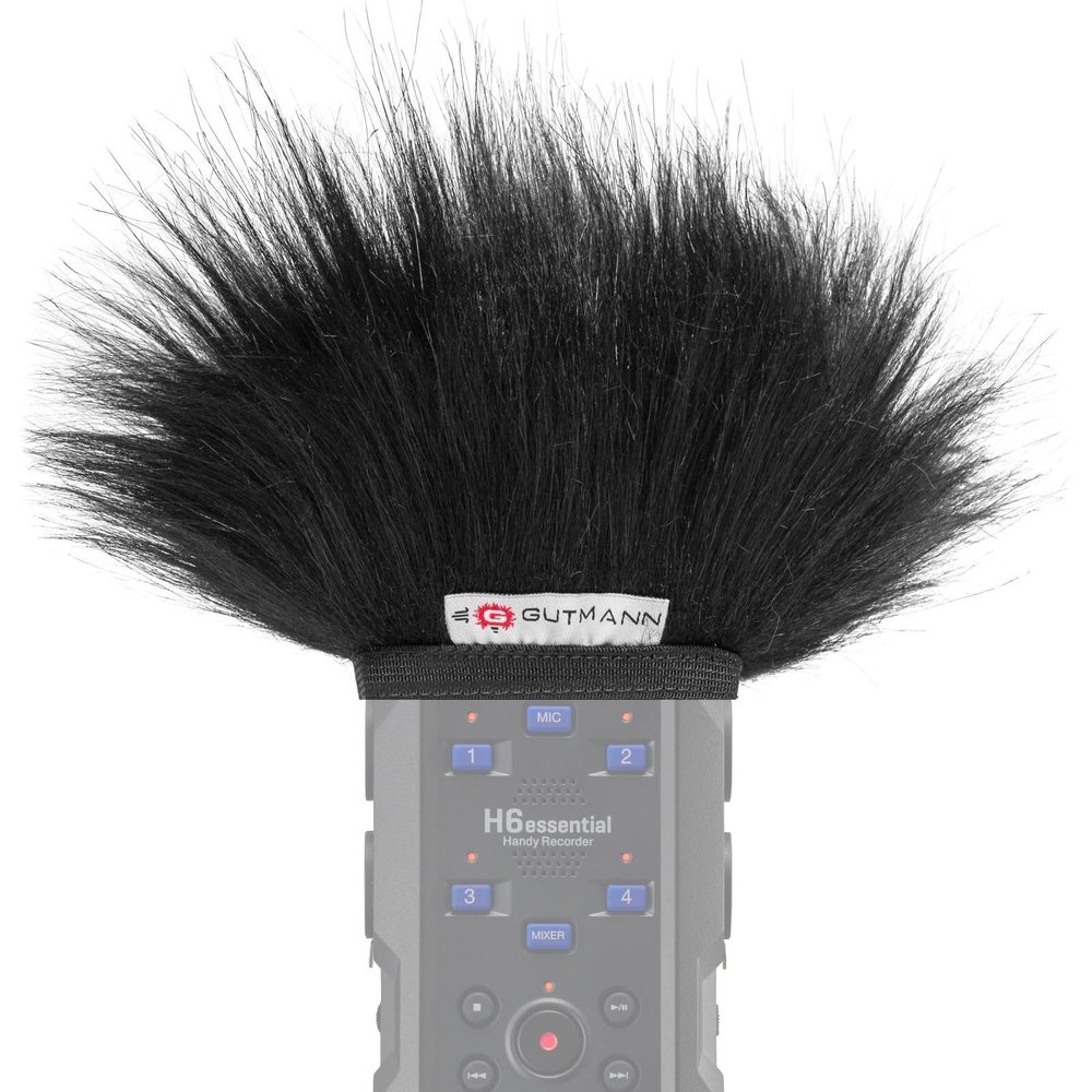 Gutmann Microphone Fur Windscreen Windshield for ZOOM H6essential | Made in Germany