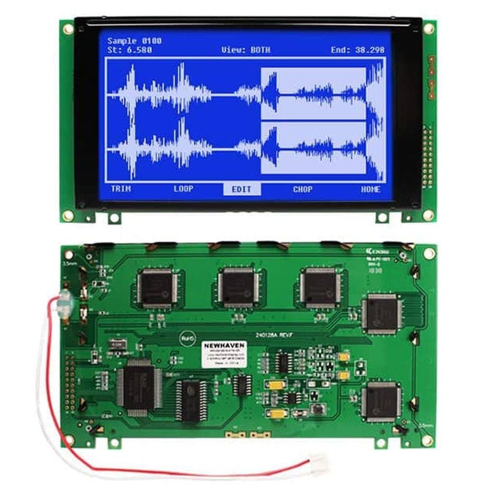 DirectNine Basics NHD-240128WG-ATMI-VZ # Mdulo De Pantalla LCD