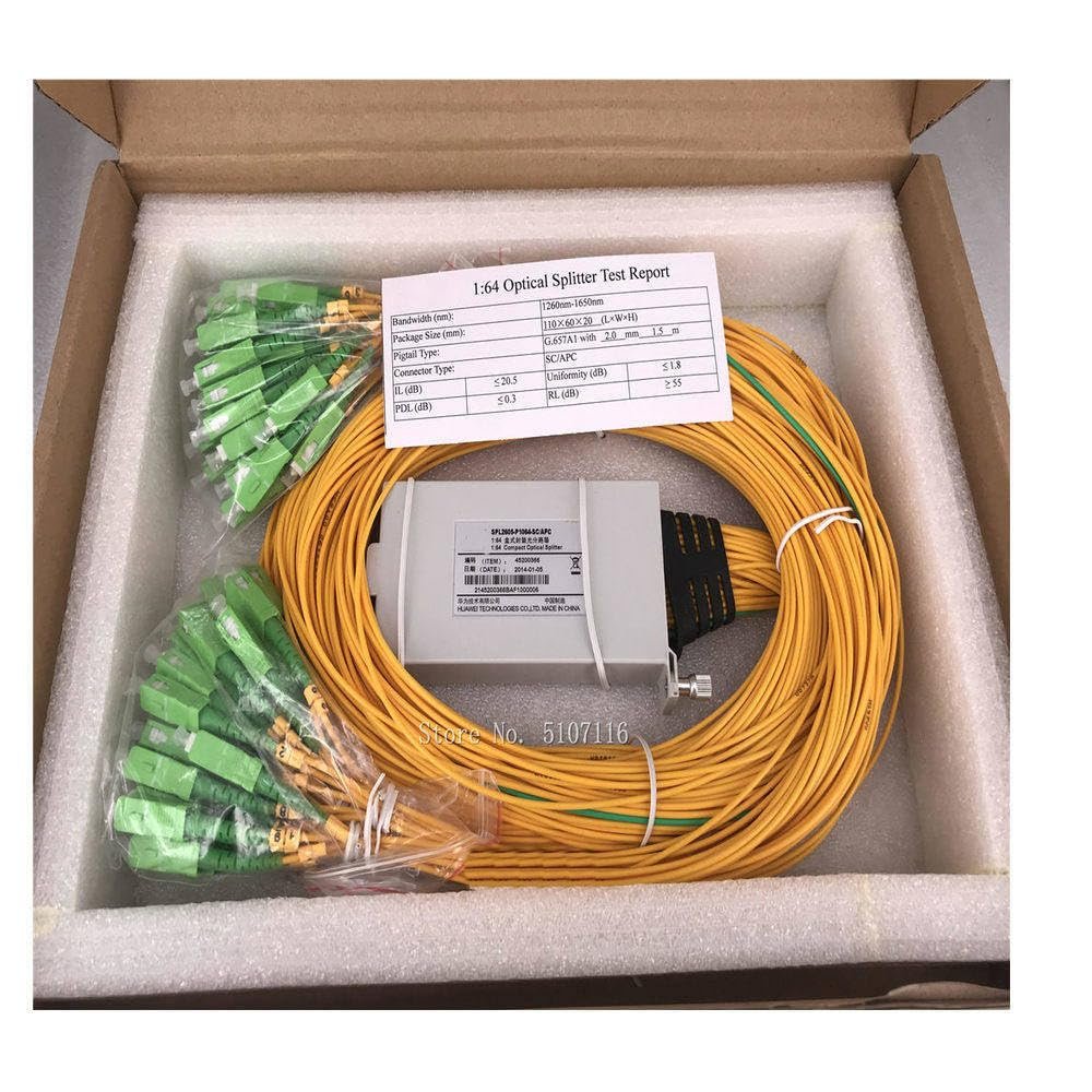 for SPL2605-P1064-SC/APC 1:64 Box Package Optical Splitter 45200366