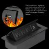 Modern Power Socket with USB Charging Ports, Aluminum Alloy Desk Outlet for Home Office, Slow Opening, Ideal Replacement view 4