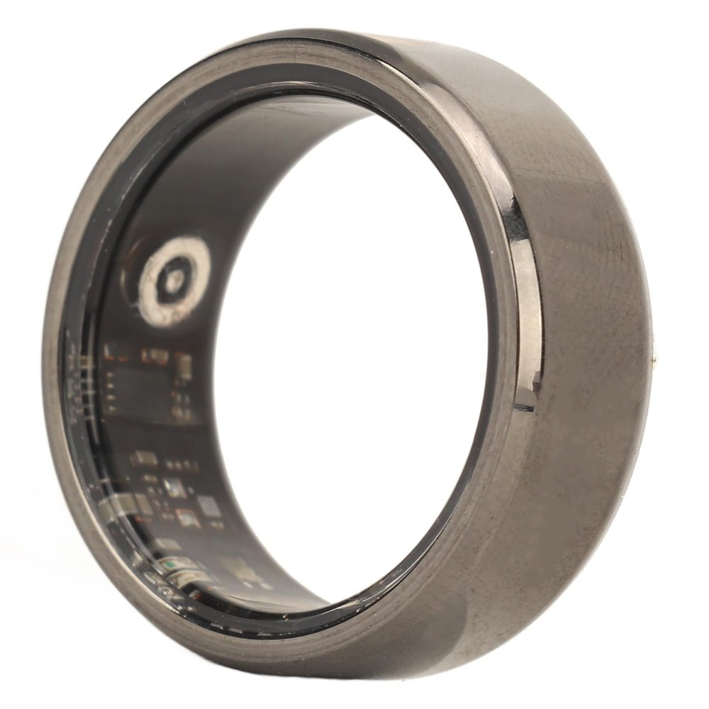 Akozon Smart Health Ring, Black Smart Ring Health Step Counting Sleep Quality Monitoring IP68 Health Ring for Android for iOS (10)