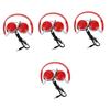 Angoily 4pcs Foldable Headphones Head-Mounted Earphones for Boy Girl Music Headset for School Noise-canceling view 1