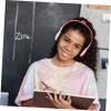 Angoily 4pcs Foldable Headphones Head-Mounted Earphones for Boy Girl Music Headset for School Noise-canceling view 4