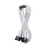 CableMod C-Series Pro ModMesh Sleeved 12VHPWR 90 StealthSense PCI-e Cable for Corsair - Variant B (White, 16-pin to Quad 8-pin, 60cm) view 1