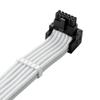 CableMod C-Series Pro ModMesh Sleeved 12VHPWR 90 StealthSense PCI-e Cable for Corsair - Variant B (White, 16-pin to Quad 8-pin, 60cm) view 2
