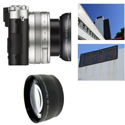 43MM HD 32K 2.2X TELEPHOTO Zoom Lens for for Leica D-Lux 7 Digital Camera