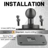 Bulletpoint Heavy Duty Vehicle Tablet Mount with Adjustable Mounting Arm Articulating Joint 20mm AMPS Ball Dash Mount view 2