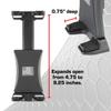 Bulletpoint Heavy Duty Vehicle Tablet Mount with Adjustable Mounting Arm Articulating Joint 20mm AMPS Ball Dash Mount view 3
