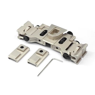 Aimsniper MUM/GT-14 Binocular Bridge System NVG MountNight Vision Goggles Night Vision Adapterfor PVS-14 Night Vision Binoculars Monocular Or Binocular (TW)