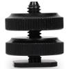 Pasuihcay Camera Hot Shoe Mount to 1/4inch-20 Tripod Screw Adapter,Flash Shoe Mount for DSLR Camera Rig (Pack of 4) view 3