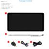 6.25inch HDMI Capacitive 7201560 IPS Panel Touch Display for Raspberry Pi 5/4B/A+/B+/2B/3B/3B+/Zero W/Zero WH, Compatible with Windows 11/10/8.1/8 /7 @XYGStudy (6.25inch 720x1560 LCD) view 2