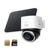 eufy Security 4G LTE Cam S330, 4K Cellular Wireless Security Camera, Pan and Tilt, Solar Powered, AI Human/Vehicle Tracking, with SIM Card and 32GB SD Card. (Renewed) view 1