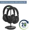 SIMOLIO JH737D Dual Wireless Headphones for TV Watching w/Charging & Transmitter 2 in 1, Optical, AUX, RCA Output, Separate Volume Control, No Delay, High Vol Bluetooth Headphones for Seniors view 4