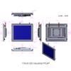 LEANGLE 17" 4:3 Industrial Embedded Touch Panel PC,Capacitive Touch Screen,2*COM/6*COM,RS232/RS485,Windows 10 or Linux Ubuntu view 2