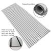 Evargc EVA Foam Faux Teak Boat Decking Sheet Self-Adhesive Non-Skid 94.5" x 46" (30 sqft) Fits for Sea Deck Marine Yacht RV Boat Flooring Mats (Grey with Black Seam) view 2