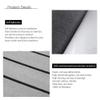 Evargc EVA Foam Faux Teak Boat Decking Sheet Self-Adhesive Non-Skid 94.5" x 46" (30 sqft) Fits for Sea Deck Marine Yacht RV Boat Flooring Mats (Grey with Black Seam) view 4