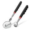 Telescoping Magnetic Pickup Tool Set Pull Force 22 lb, Extendable Magnet Pick-Up Tools, Telescopic Magnet Stick, Round 360 Swivel Adjustable Inspection Mirror, Birthday Gifts for Men, Dad, 2 Pack view 1