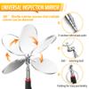 Telescoping Magnetic Pickup Tool Set Pull Force 22 lb, Extendable Magnet Pick-Up Tools, Telescopic Magnet Stick, Round 360 Swivel Adjustable Inspection Mirror, Birthday Gifts for Men, Dad, 2 Pack view 4