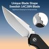 CIVIVI Bluetick Folding Knife for EDC, Pocket Knife with 3.47" 14C28N Blade G10 Handle, Utility Knife for Outdoors Indoors C23050-1 view 3