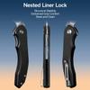 CIVIVI Bluetick Folding Knife for EDC, Pocket Knife with 3.47" 14C28N Blade G10 Handle, Utility Knife for Outdoors Indoors C23050-1 view 4